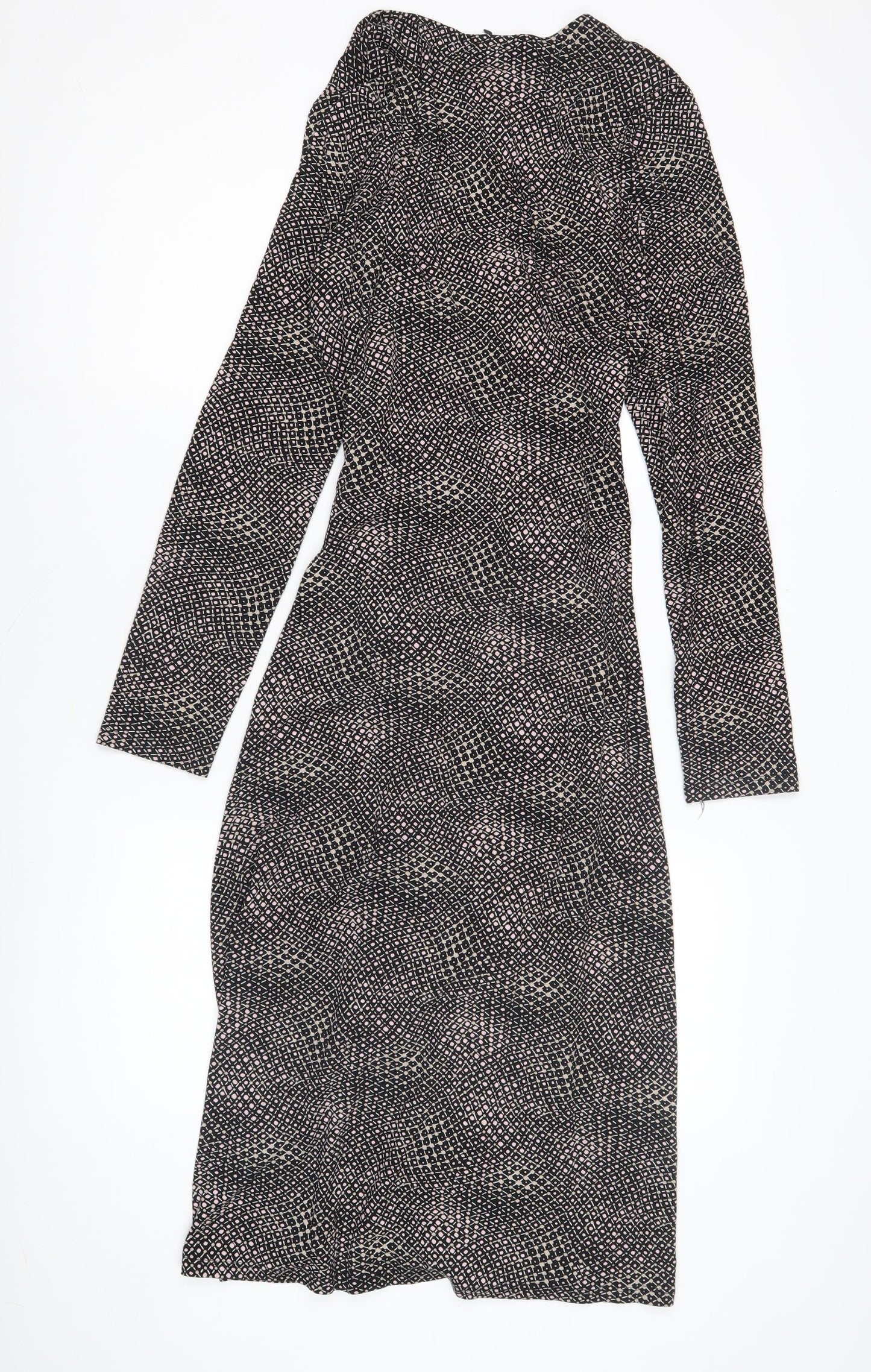 Marks and Spencer Women's Black Wrap Dress Size 10