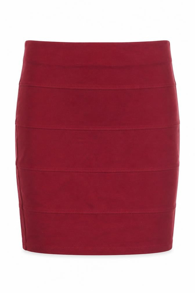 Marks and Spencer Red Bandage Skirt - UK Size 8