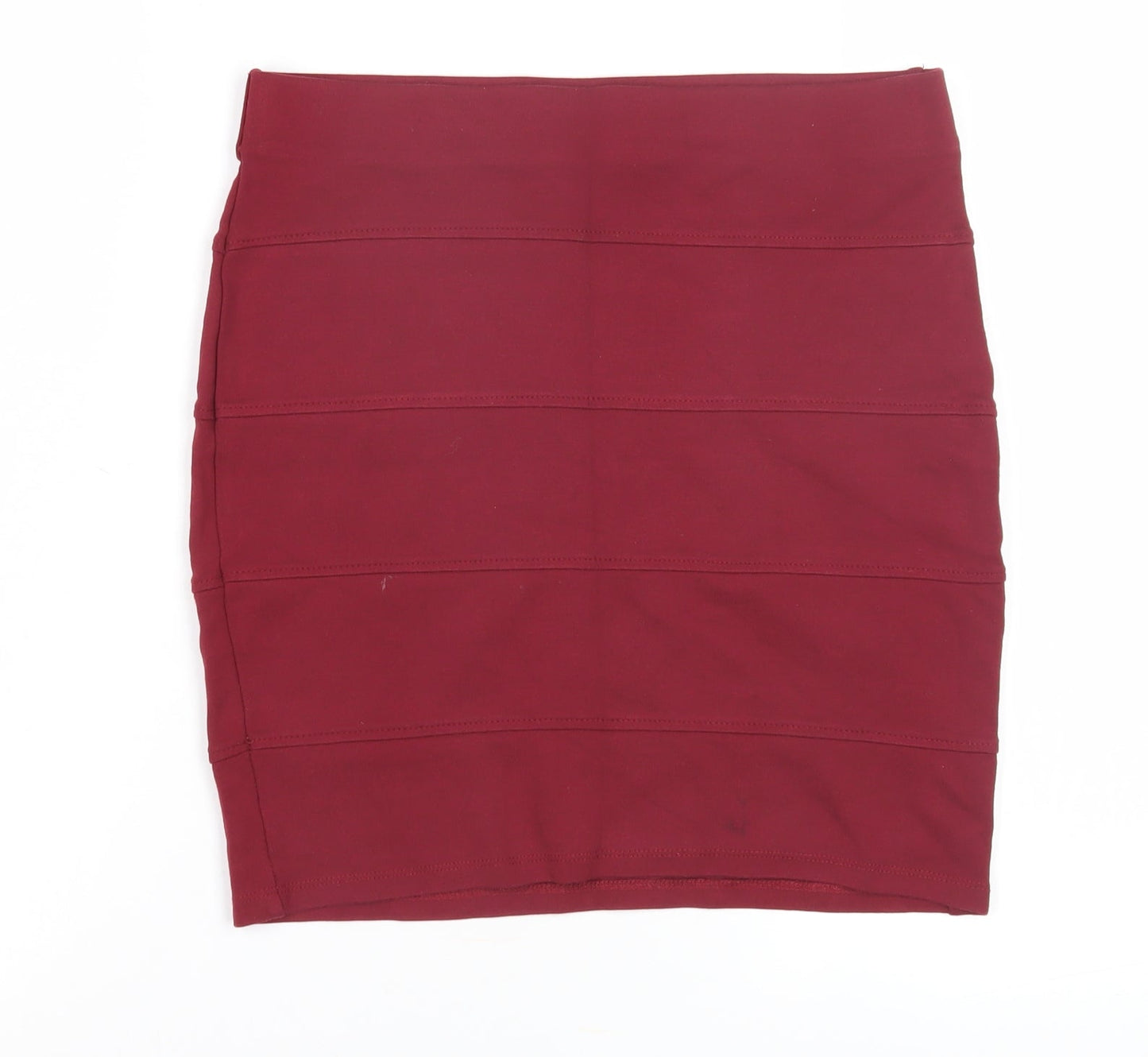 Marks and Spencer Red Bandage Skirt - UK Size 8