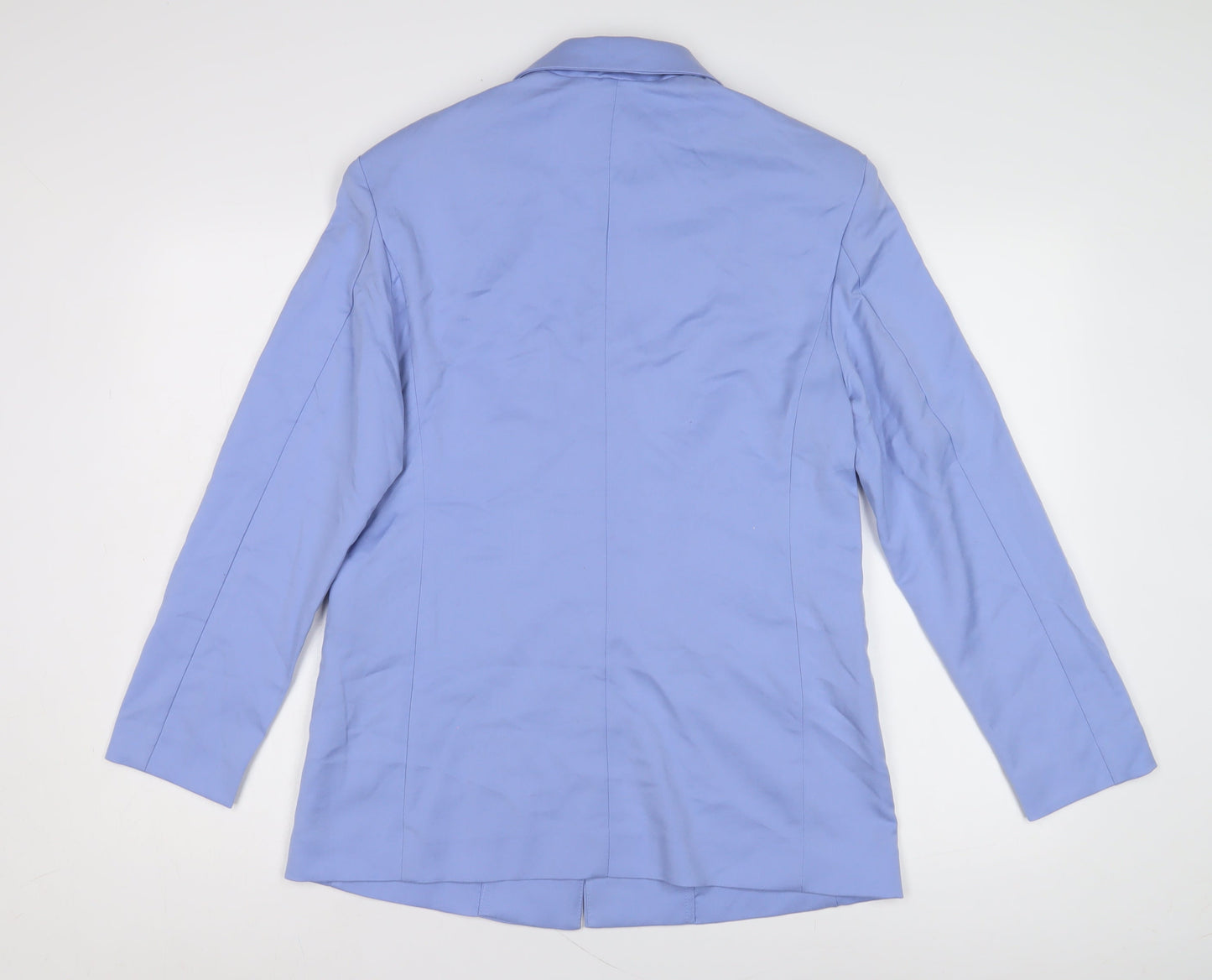 Womens UK Size XS H&M Blue Single-Breasted