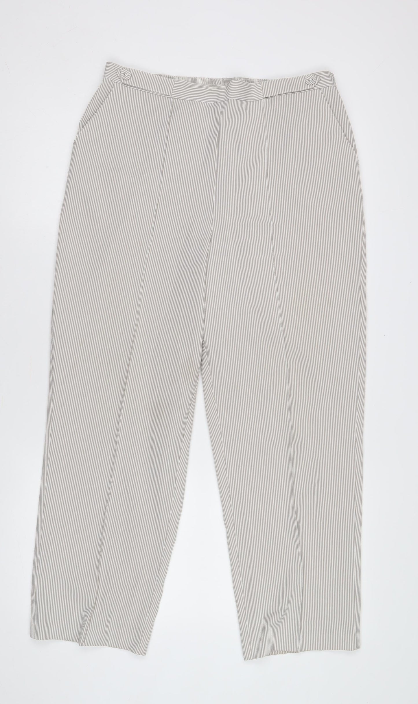 Womens UK Size 14 BM   Grey Trousers