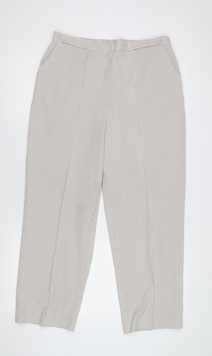 Womens UK Size 14 BM   Grey Trousers