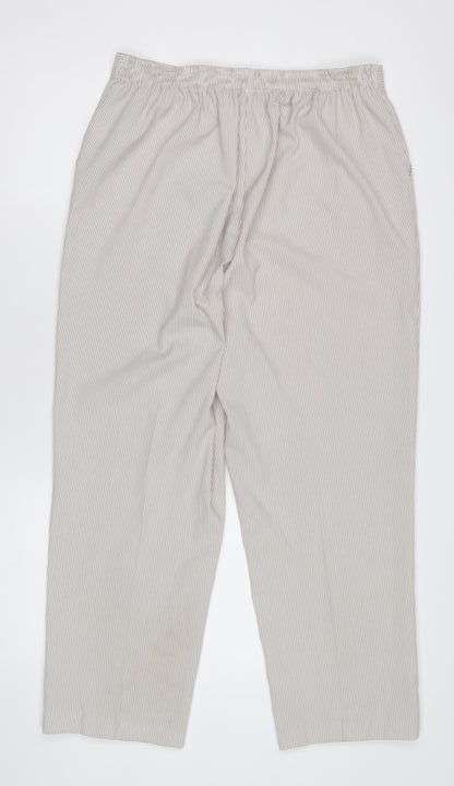 Womens UK Size 14 BM   Grey Trousers