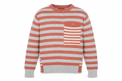 Mens UK Size 12 NEXT Orange Pullover Jumper