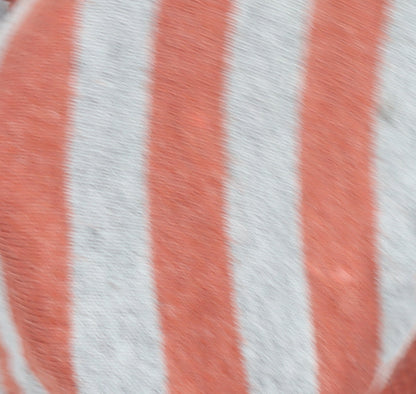 Next Men's Orange Stripe Pullover Jumper, Size 12