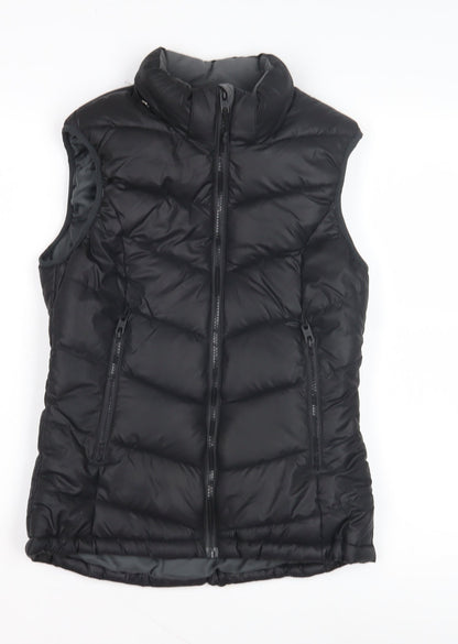 H&M Women's Black Waistcoat, Size 6, Autumn/Winter Ready