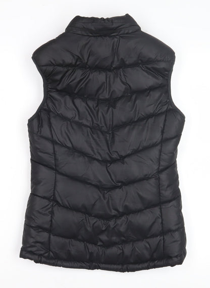 H&M Women's Black Waistcoat, Size 6, Autumn/Winter Ready
