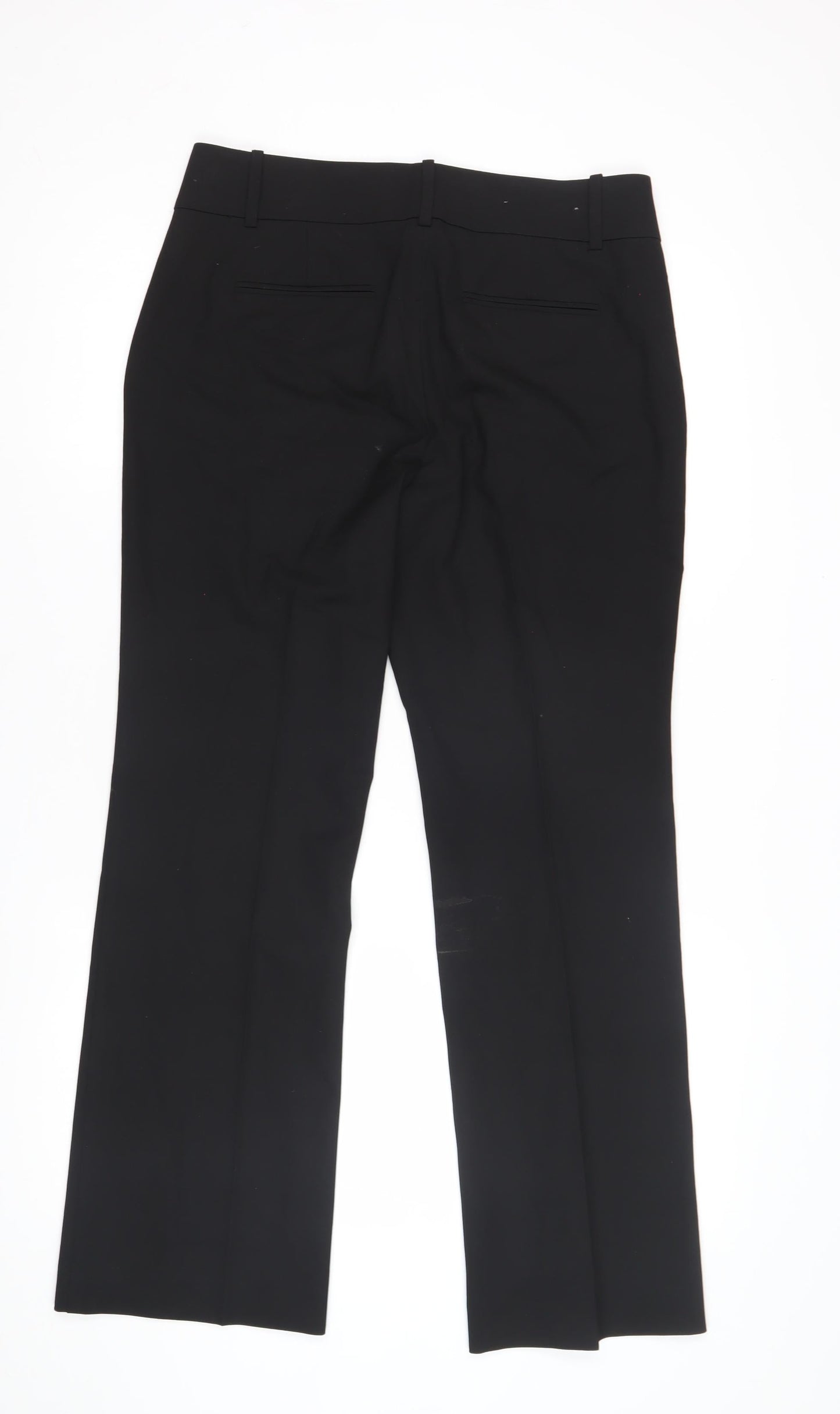 Womens UK Size 8 Slim Ann Taylor Slim Fit Business Black Trousers