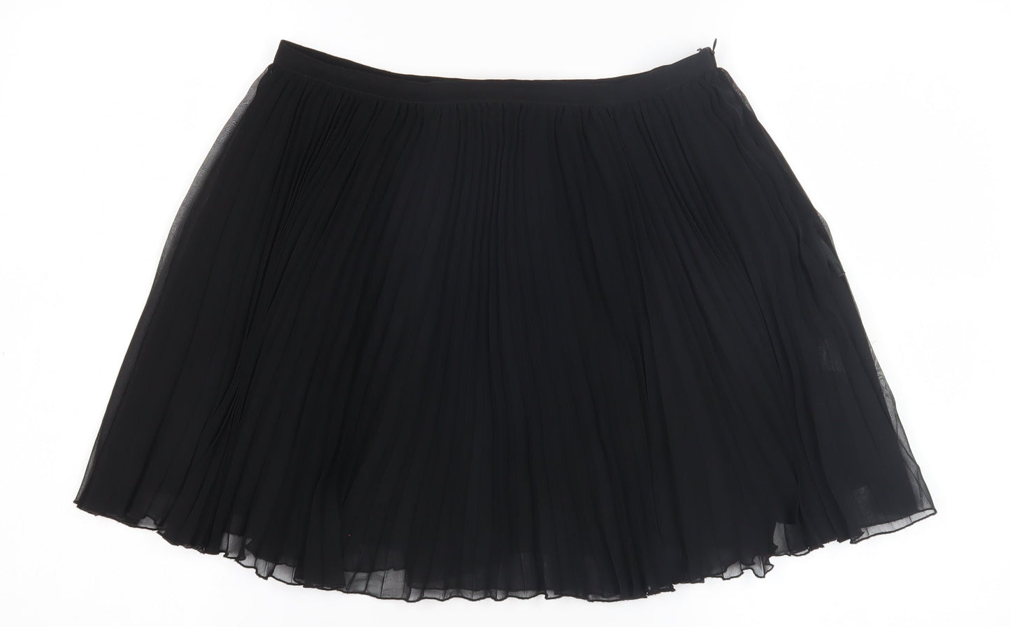 French Connection Women's Black Pleated Skirt Size 10