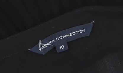 French Connection Women's Black Pleated Skirt Size 10