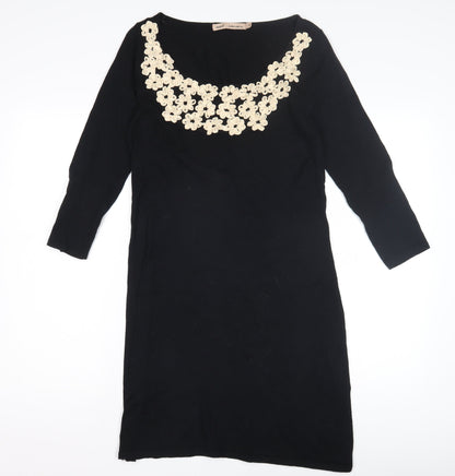 Next Women's Black Shift Dress Size 10