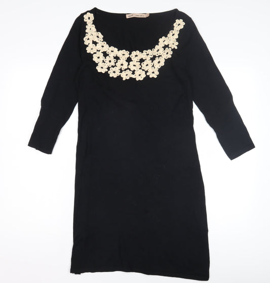 Next Women's Black Shift Dress Size 10