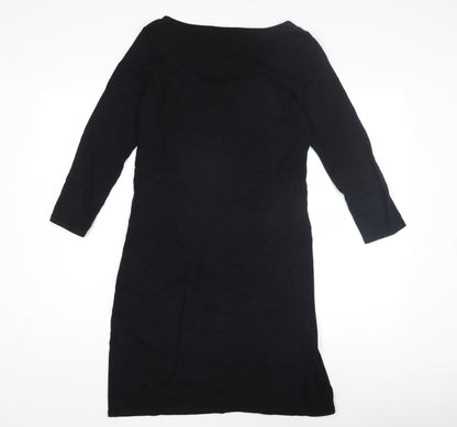 Next Women's Black Shift Dress Size 10