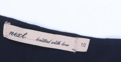 Next Women's Black Shift Dress Size 10