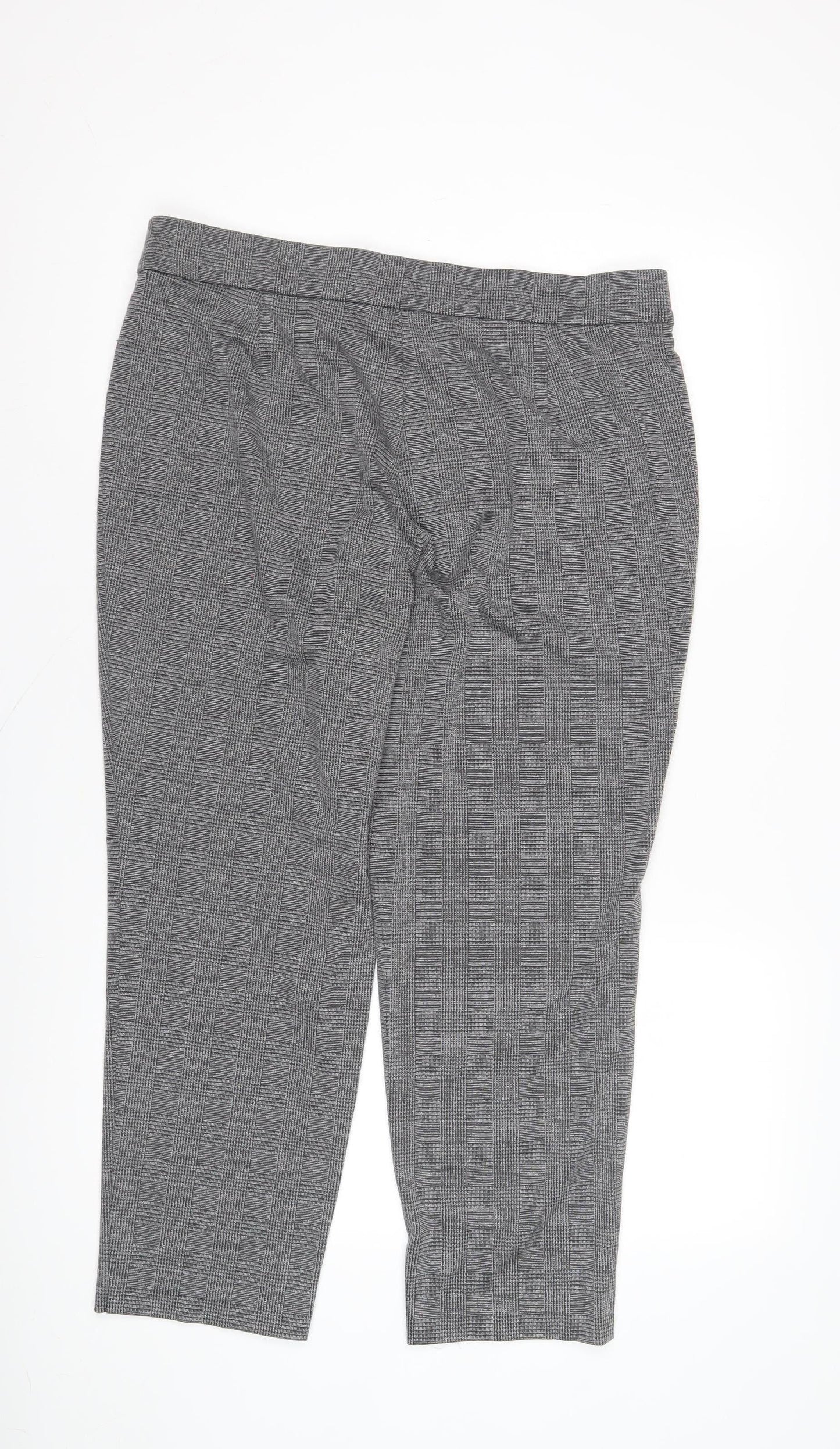 Womens UK Size 18 Marks and Spencer Regular Fit  Grey Trousers