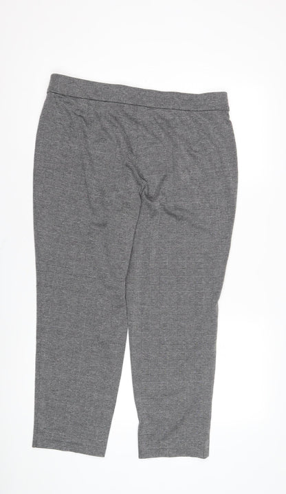 Womens UK Size 18 Marks and Spencer Regular Fit  Grey Trousers