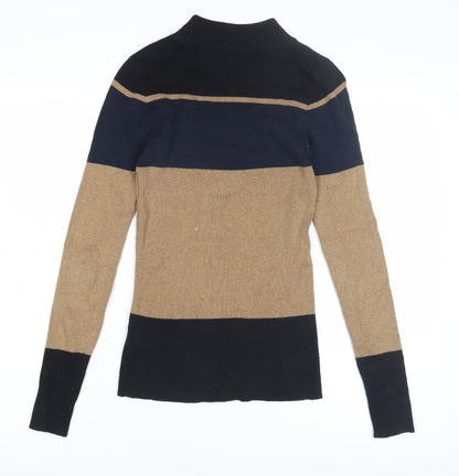 Womens UK Size 6 NEXT Multicoloured Pullover Jumper