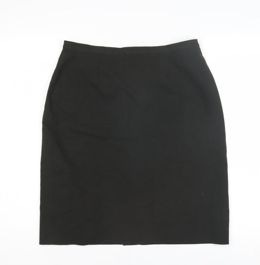 Next Women's Black Pencil Skirt, Size 14, Business
