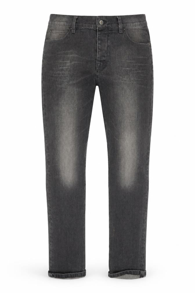 Mens UK Size L ASOS Regular Fit Straight Grey Jeans