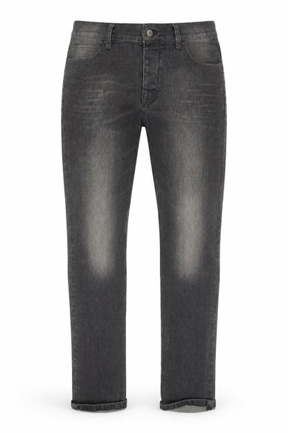 Mens UK Size L ASOS Regular Fit Straight Grey Jeans