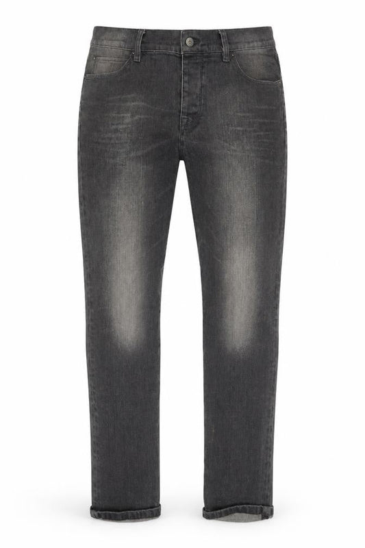 Mens UK Size L ASOS Regular Fit Straight Grey Jeans