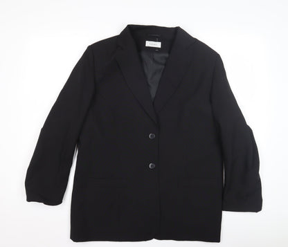 Classics Women's Black Blazer, Size 16, Business Casual