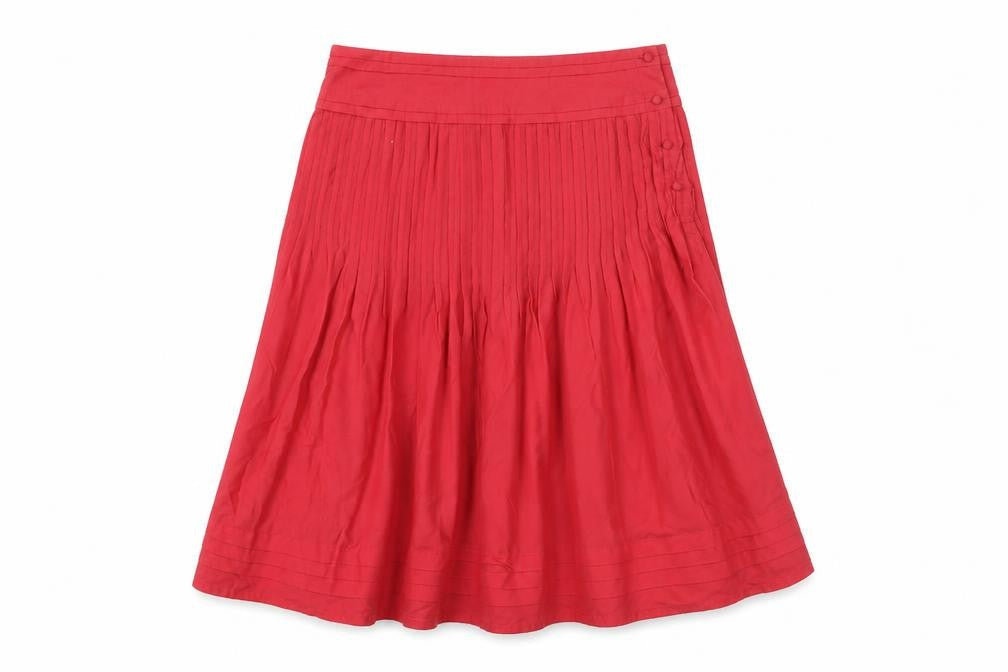 Womens UK Size 8 Marks and Spencer Pleated  Skirt