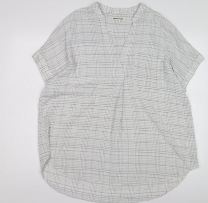 Womens UK Size S Whistles White Tunic Blouse