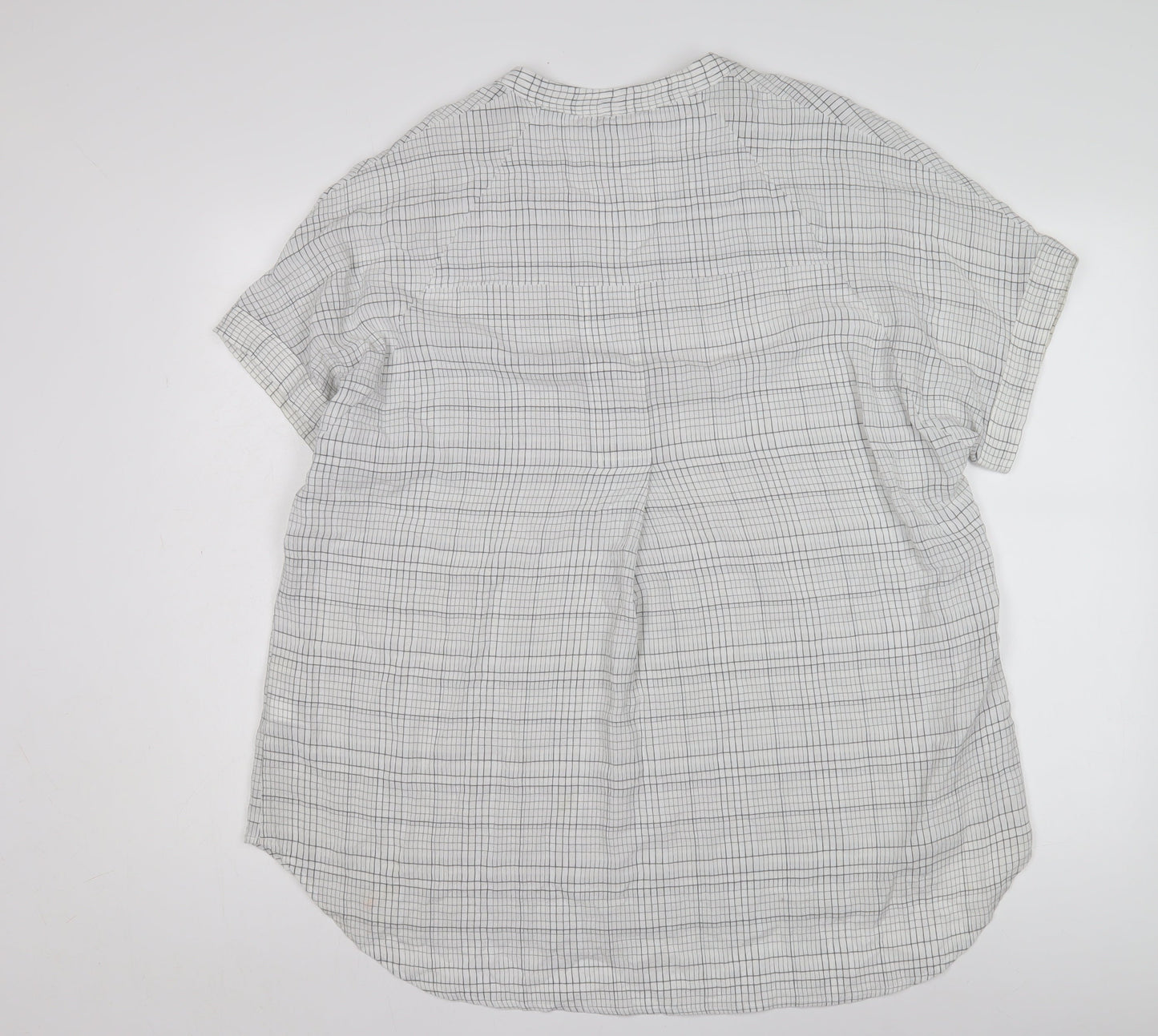 Womens UK Size S Whistles White Tunic Blouse