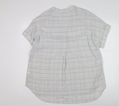 Womens UK Size S Whistles White Tunic Blouse