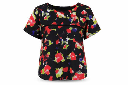 Womens UK Size XS French Connection Multicoloured Basic Blouse