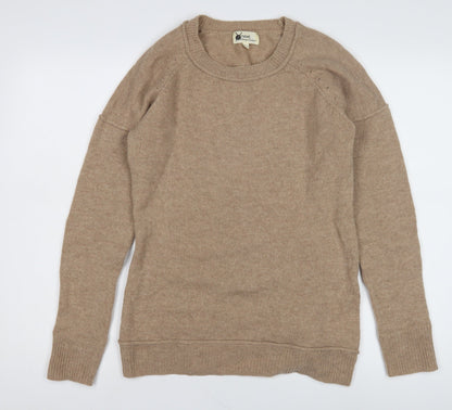 Womens UK Size 8 NEXT Beige Pullover Jumper