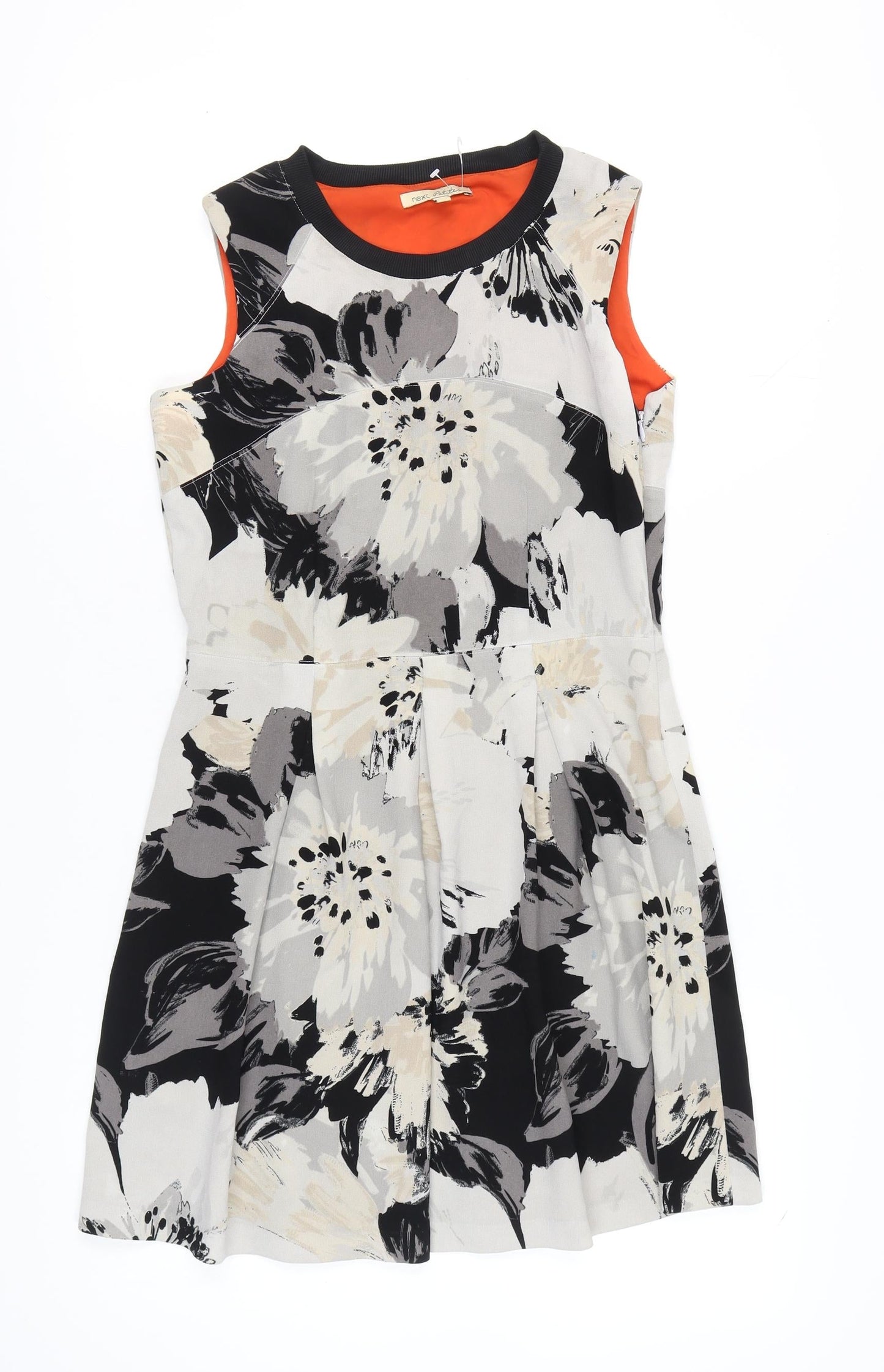 Next Women's Multicoloured Fit & Flare Dress Size 10