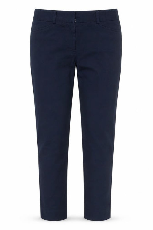 Womens UK Size 10 Zara Regular Fit Casual Business Blue Trousers