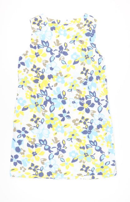 Marks and Spencer Women's Floral Linen Dress, Size 16
