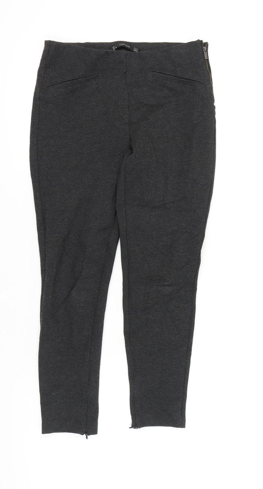 Womens UK Size L Zara  Leggings Grey Leggings