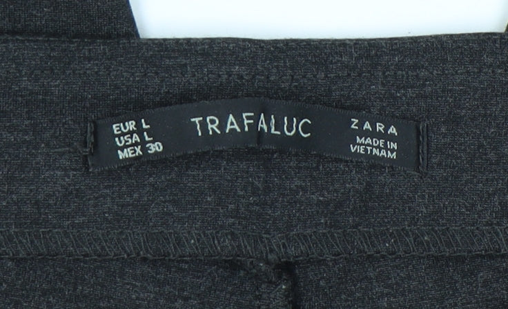 Womens UK Size L Zara  Leggings Grey Leggings