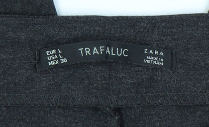 Womens UK Size L Zara  Leggings Grey Leggings
