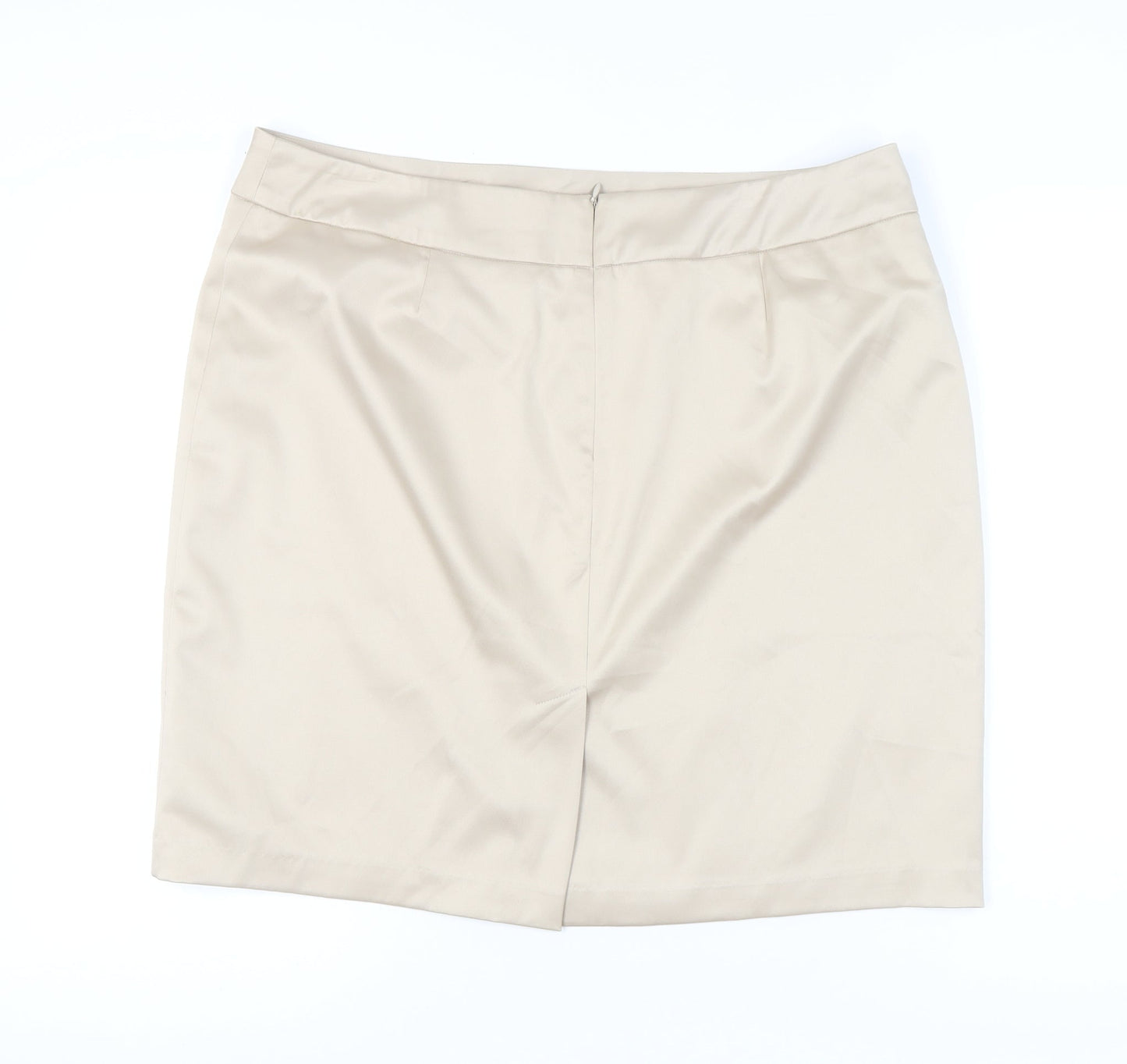 Canvas Women’s Beige Pencil Skirt Size 20