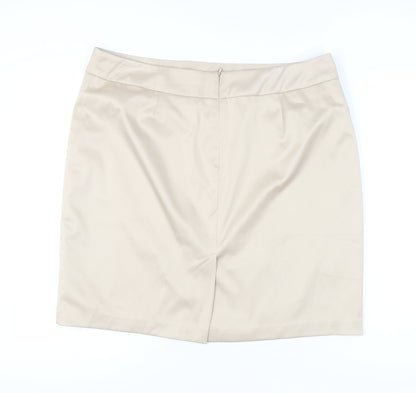 Canvas Women’s Beige Pencil Skirt Size 20