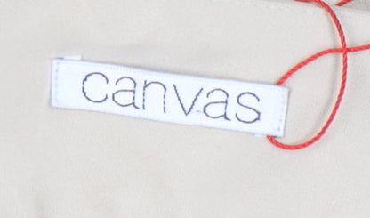 Canvas Women’s Beige Pencil Skirt Size 20