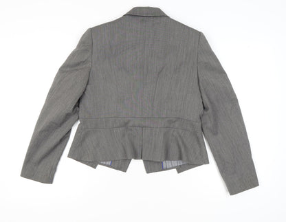 Marks and Spencer Women's Grey Blazer Size 16 Lined Workwear