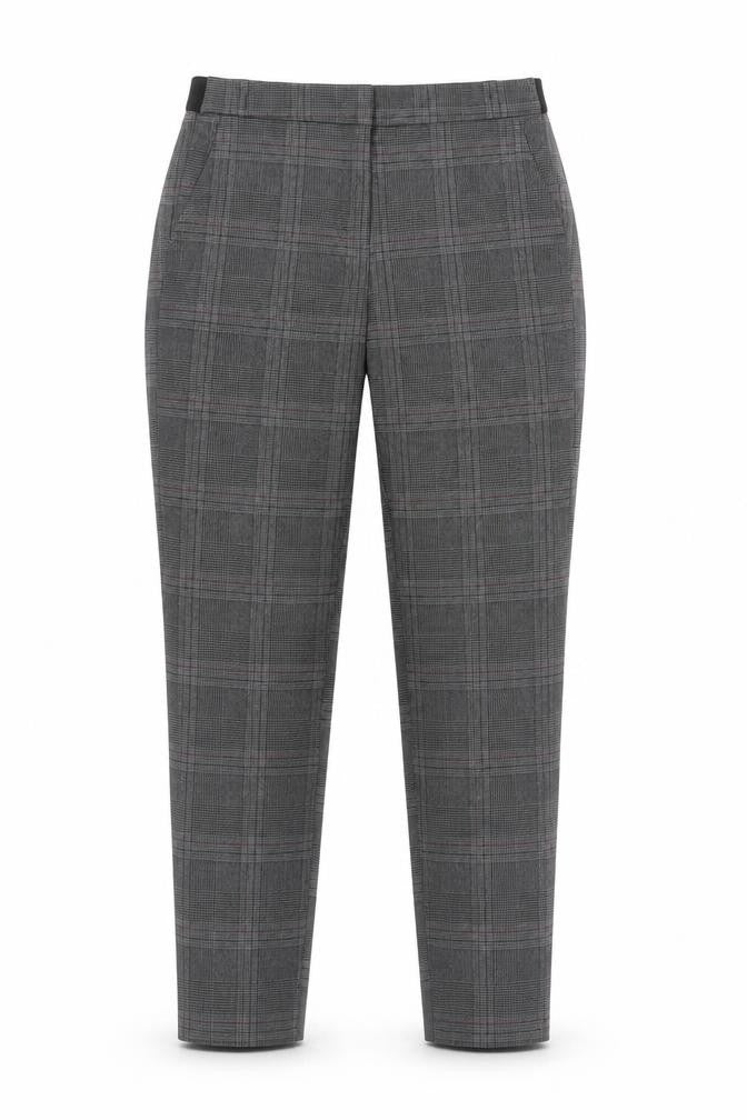 Womens UK Size S Zara Basic Regular Fit Workwear Business Grey Trousers