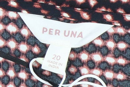 Per Una Women's Multicoloured Dress Size 20