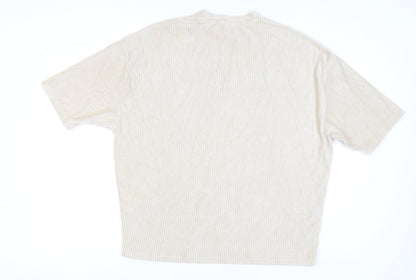Mens UK Size M ASOS Beige  T-Shirt