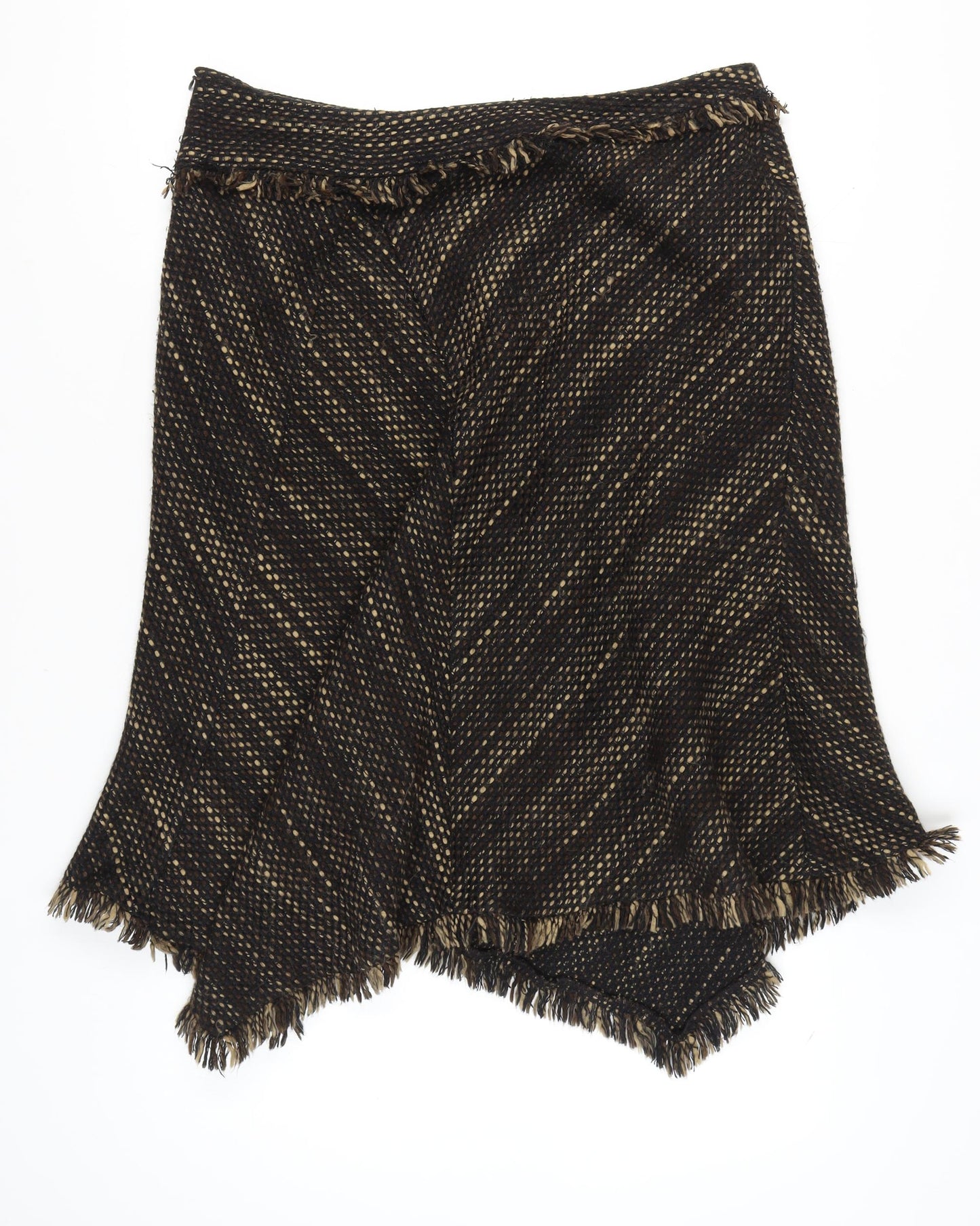 Principles Women's Brown Fringe Skirt