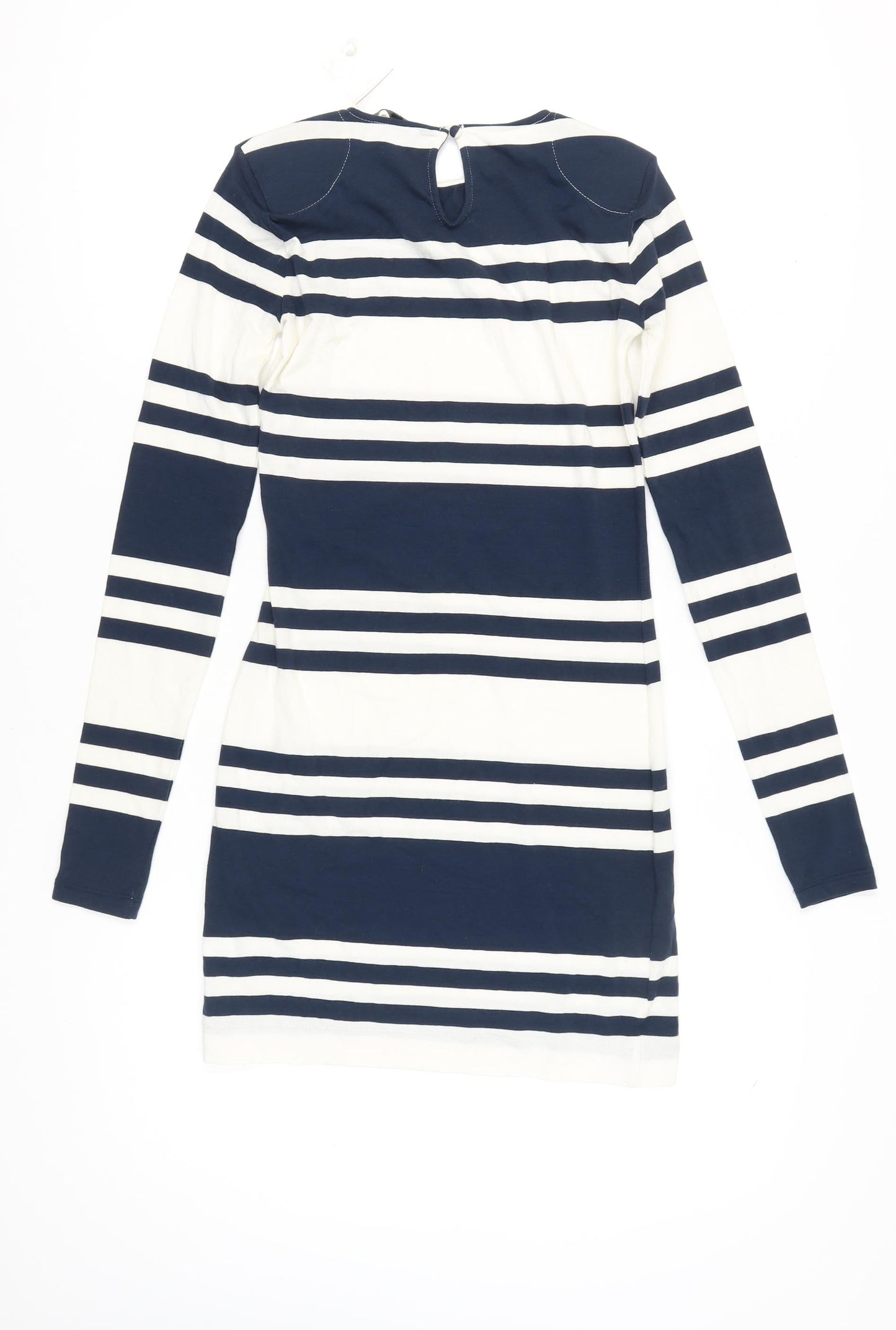French Connection Women's Multicoloured Striped Sheath Dress