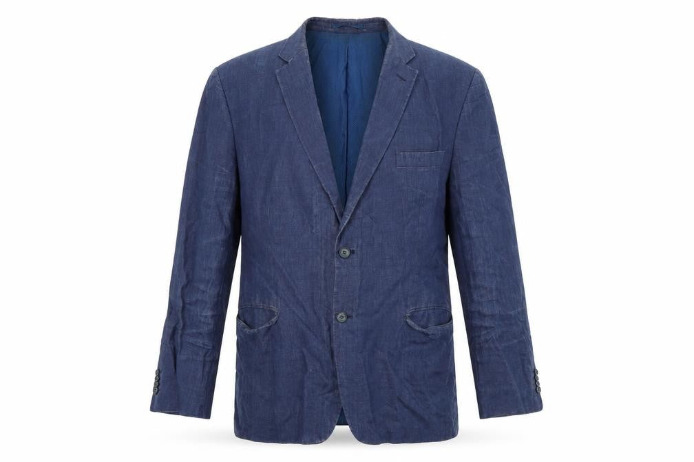 Mens UK Size 44 Fellini Regular Blue Suit Jacket