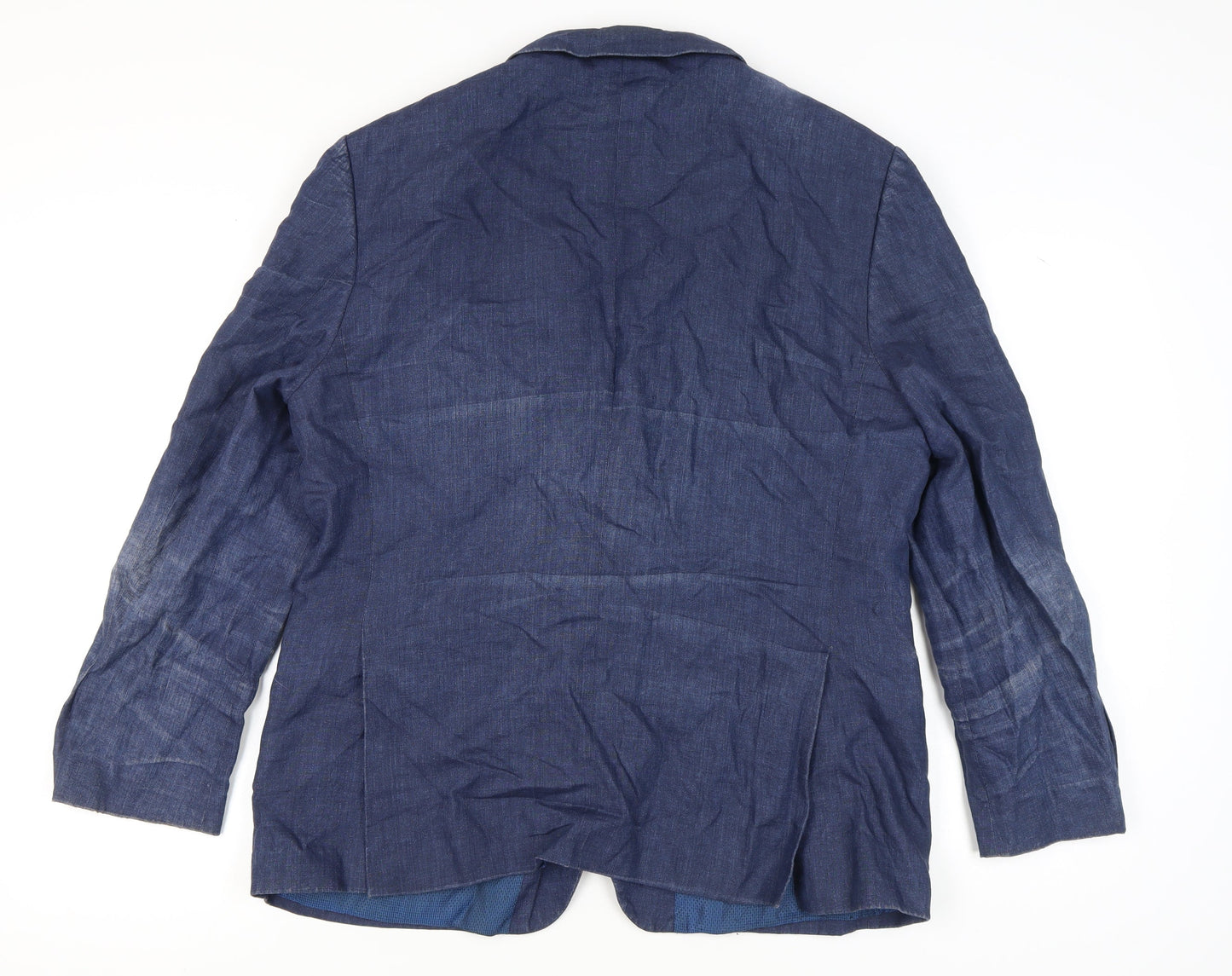 Mens UK Size 44 Fellini Regular Blue Suit Jacket