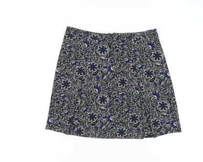 Next Women's Floral A-Line Skirt, Multicoloured, Size 8